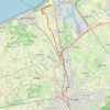 Itinéraire Van Sint-Michiels naar Blankenberge, distance, dénivelé, altitude, carte, profil, trace GPS