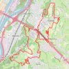 Itinéraire 25 km 2024 scouts, distance, dénivelé, altitude, carte, profil, trace GPS