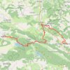 Itinéraire Montégut Plantaurel - Le Mas d'Azil (Grande Traversée), distance, dénivelé, altitude, carte, profil, trace GPS