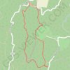 Itinéraire Du Sarrier vers la Valbonne, distance, dénivelé, altitude, carte, profil, trace GPS