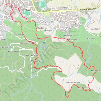Itinéraire Tocade-15369538, distance, dénivelé, altitude, carte, profil, trace GPS