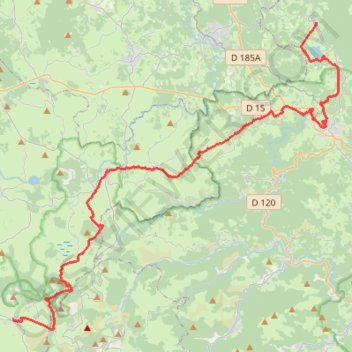 Itinéraire Devesset / Les Estables, distance, dénivelé, altitude, carte, profil, trace GPS
