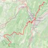 Itinéraire 2-St Pierre de Chartreuse - La Chapelle en Vercors V3, distance, dénivelé, altitude, carte, profil, trace GPS