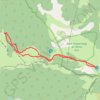 Itinéraire Pre Peyret 2 mars 2021 07:06:05, distance, dénivelé, altitude, carte, profil, trace GPS