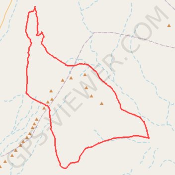 Itinéraire Tabia, distance, dénivelé, altitude, carte, profil, trace GPS