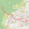 Itinéraire Grand Doménon Face Ouest (Belledonne), distance, dénivelé, altitude, carte, profil, trace GPS