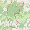 Itinéraire MEUZAC CHAVAGNAC CAUX VTT, distance, dénivelé, altitude, carte, profil, trace GPS