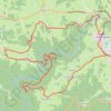 Itinéraire Château de Flossac, distance, dénivelé, altitude, carte, profil, trace GPS