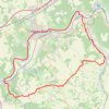 Itinéraire Des fables et du Champagne, distance, dénivelé, altitude, carte, profil, trace GPS