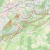 Itinéraire Besançon collines, distance, dénivelé, altitude, carte, profil, trace GPS