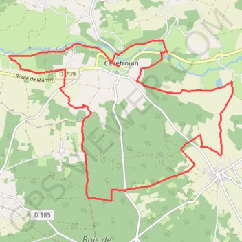 Itinéraire Sentier bois et vallées, distance, dénivelé, altitude, carte, profil, trace GPS