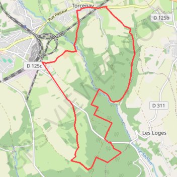 Itinéraire Torcenay, distance, dénivelé, altitude, carte, profil, trace GPS