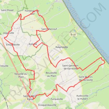 Itinéraire 2 - Gravel Rando MB 26 (1), distance, dénivelé, altitude, carte, profil, trace GPS