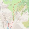 Itinéraire Les lacs d'Ardiden, distance, dénivelé, altitude, carte, profil, trace GPS