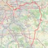 Itinéraire Paris Melun en vélo, distance, dénivelé, altitude, carte, profil, trace GPS
