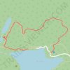 Itinéraire Lac Castor, distance, dénivelé, altitude, carte, profil, trace GPS