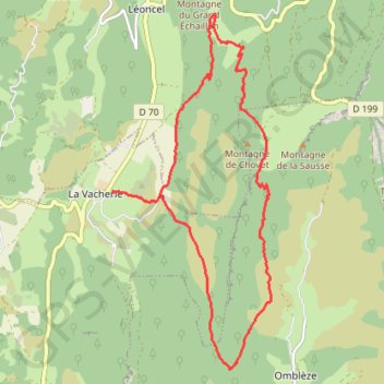 Itinéraire 2020-05-31 16:00:35, distance, dénivelé, altitude, carte, profil, trace GPS