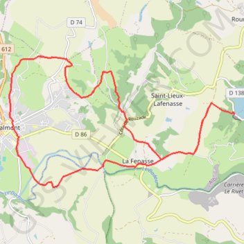 Itinéraire Sentier des Tendes à la Bancalié, distance, dénivelé, altitude, carte, profil, trace GPS