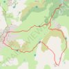 Itinéraire 2018-04-02 14:21:34, distance, dénivelé, altitude, carte, profil, trace GPS