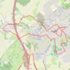 Itinéraire Semi de nivelles 2018 v2.1 -12km, distance, dénivelé, altitude, carte, profil, trace GPS