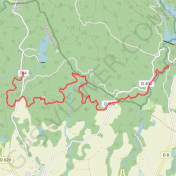 Itinéraire Alzeau - Le Lampy Vieux, distance, dénivelé, altitude, carte, profil, trace GPS