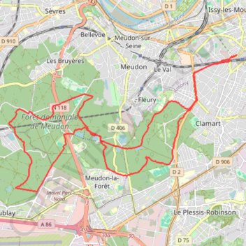 Itinéraire 20210925_102907.gpx, distance, dénivelé, altitude, carte, profil, trace GPS