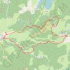 Itinéraire Trail de la Salvetat, distance, dénivelé, altitude, carte, profil, trace GPS