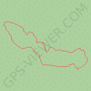 Itinéraire 6) PARCELLE DU 25 FEVR 2023, distance, dénivelé, altitude, carte, profil, trace GPS