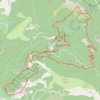 Itinéraire Le Castel d'Ongrand, distance, dénivelé, altitude, carte, profil, trace GPS