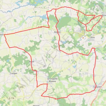 Itinéraire circuit en ligne goven, distance, dénivelé, altitude, carte, profil, trace GPS