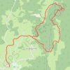 Itinéraire Plan d'Hotonnes, distance, dénivelé, altitude, carte, profil, trace GPS