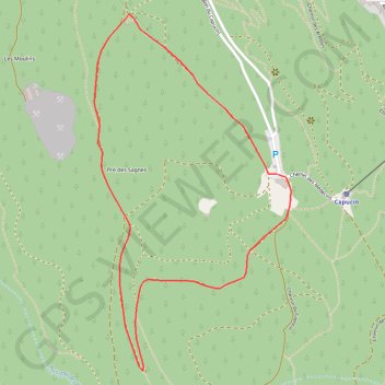 Itinéraire Sancy - Le Capucin - Secteur Le Mont-Dore, distance, dénivelé, altitude, carte, profil, trace GPS