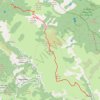 Itinéraire Coll de Sansa La Pelade Oreilla, distance, dénivelé, altitude, carte, profil, trace GPS