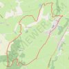 Itinéraire Le chemin de Jeanne, distance, dénivelé, altitude, carte, profil, trace GPS