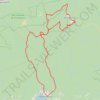 Itinéraire 2025-06-23_08-30_Mon, distance, dénivelé, altitude, carte, profil, trace GPS