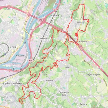 Itinéraire 35 km 2024 scouts, distance, dénivelé, altitude, carte, profil, trace GPS