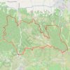 Itinéraire Crete baumayrane Alpilles, distance, dénivelé, altitude, carte, profil, trace GPS