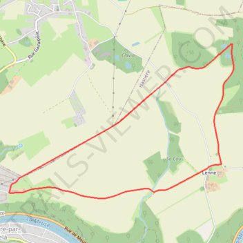 Itinéraire HASTIERE-Vélo-C6BIS-de la vallée au plateau de Waulsort (familliale), distance, dénivelé, altitude, carte, profil, trace GPS