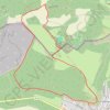 Itinéraire De Ottange au Bois des Treize Coupes, distance, dénivelé, altitude, carte, profil, trace GPS