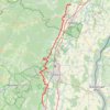 Itinéraire Dambach-La-Ville Rouffach en vélo, distance, dénivelé, altitude, carte, profil, trace GPS