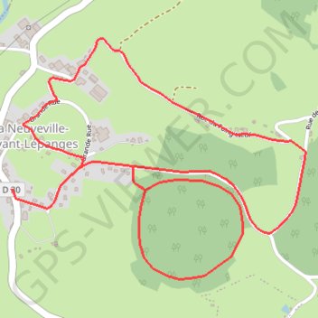 Itinéraire Chemins du Cœur des Vosges - Bouillemont, distance, dénivelé, altitude, carte, profil, trace GPS