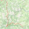 Itinéraire De La Canourgue à Meyrueis, distance, dénivelé, altitude, carte, profil, trace GPS