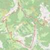 Itinéraire 2022-03-26-02, distance, dénivelé, altitude, carte, profil, trace GPS