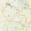 Itinéraire De Plouzané au Bois de Kervéatouz par le Menhir de Kerloas, distance, dénivelé, altitude, carte, profil, trace GPS