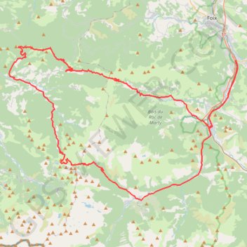 Itinéraire Col de Port - Col de Péguère - Col de la Crouzette - Port de Lers, distance, dénivelé, altitude, carte, profil, trace GPS