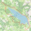 Itinéraire Gévaudan - Circuit du tour du Lac, distance, dénivelé, altitude, carte, profil, trace GPS
