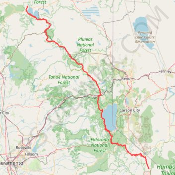 Itinéraire Chester - Walker, distance, dénivelé, altitude, carte, profil, trace GPS
