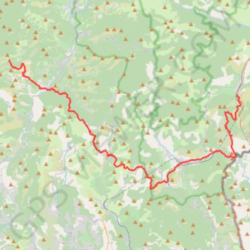 Itinéraire GR510 Randonnée de Breil-sur-Roya au Col de Gratteloup (Alpes-Maritimes), distance, dénivelé, altitude, carte, profil, trace GPS