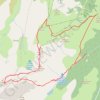 Itinéraire L'étang de comte et le pic de l'étang rébenty, distance, dénivelé, altitude, carte, profil, trace GPS