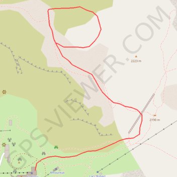 Itinéraire Casse Rousse, distance, dénivelé, altitude, carte, profil, trace GPS